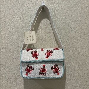 New with tag Viral Sol & Mer beaded lobster bag purse summer tik tok